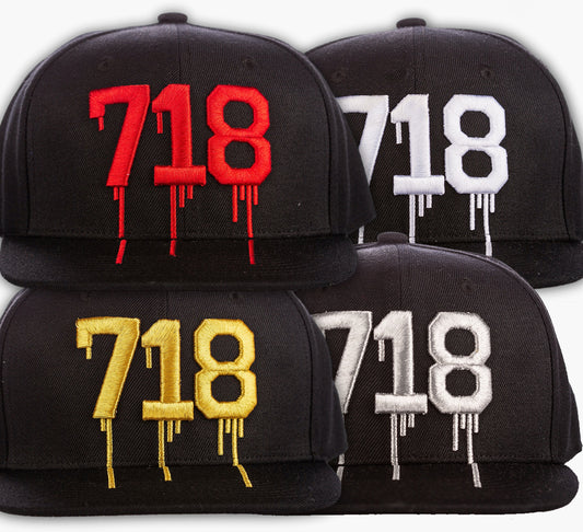 718 (Brooklyn Area Code) Snapback Hat