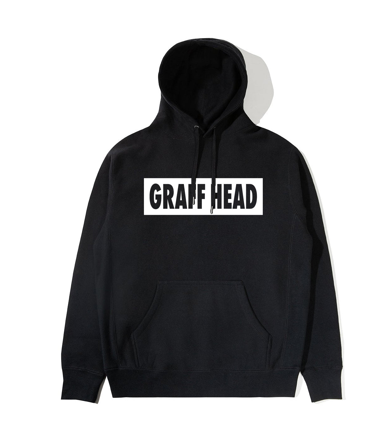 GRAFF HEAD Box Logo Hoodie (Black/White)