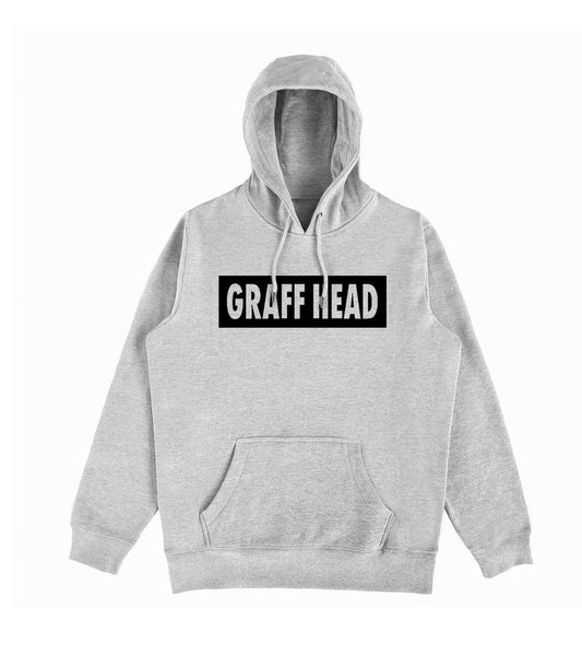 GRAFF HEAD Box Logo Hoodie (Grey/Black)