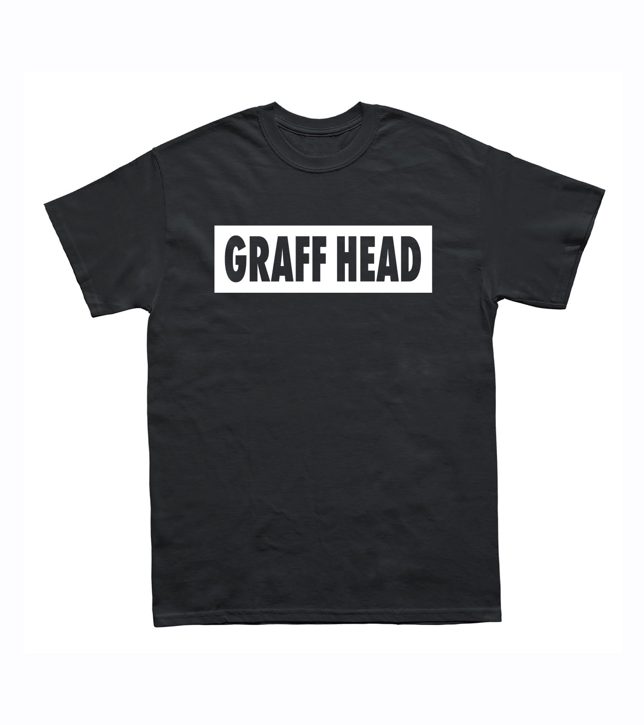 GRAFF HEAD Box Logo T-Shirt (Black/White)