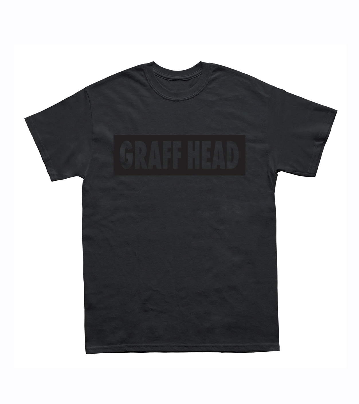 GRAFF HEAD Box Logo T-Shirt (Black/Black)